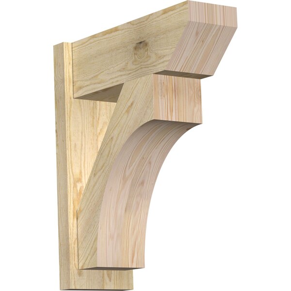 Ekena Millwork Westlake Slat Rough Sawn Outlooker, Douglas Fir, 8"W x 22"D x 26"H OUT08X22X26WTL06RDF - main
